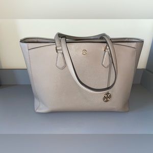 Tory Burch Gray Tote Bag